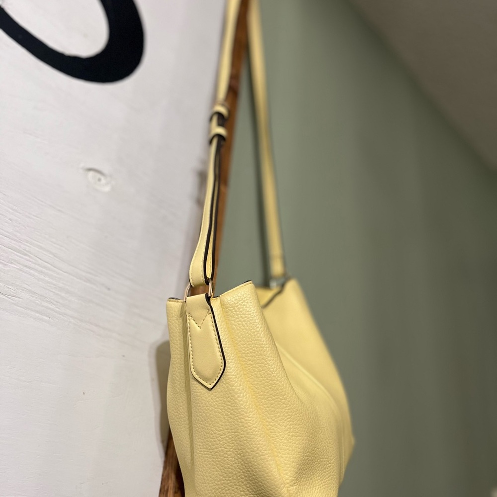 a new day Butter Yellow Shoulder Bag - Picture 3 of 13